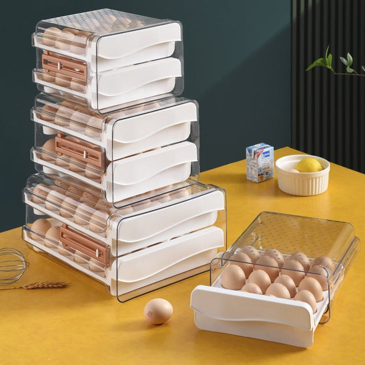Maximize Your Kitchen Space with Our Refrigerator Drawer Storage Box