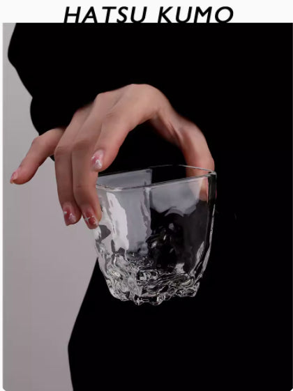 Whiskey Four Square Crystal Glass