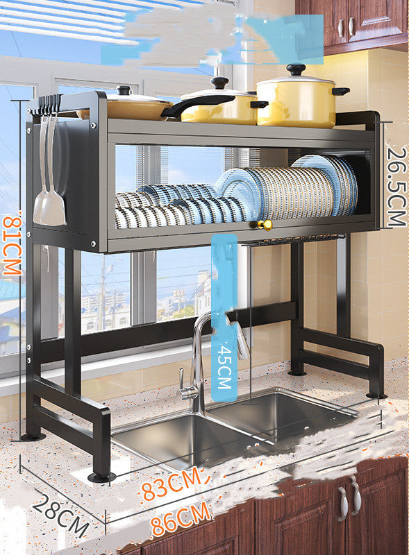 Kitchen Sink Storage Bowl Rack