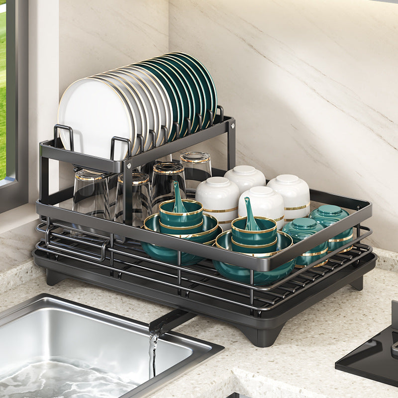 Kitchen Dish Storage Rack Household