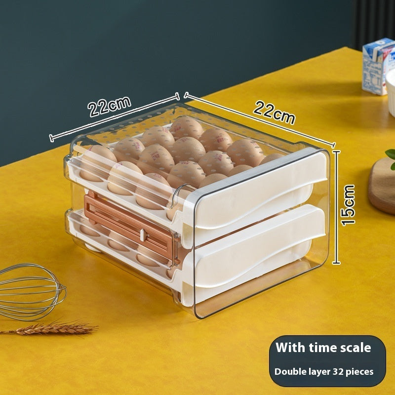 Kitchen Refrigerator Drawer Storage Box