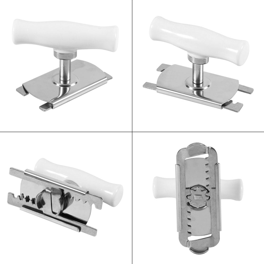 Stainless Steel Adjustable Manual Screw Cap Bottle Opener