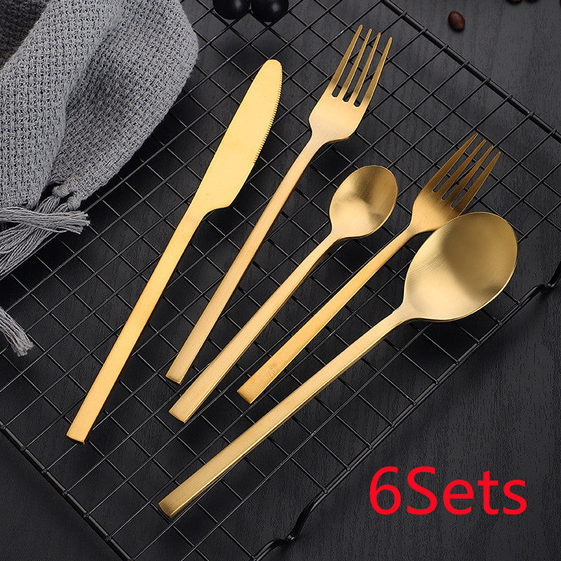 Stainless Steel Cutlery Matte Set
