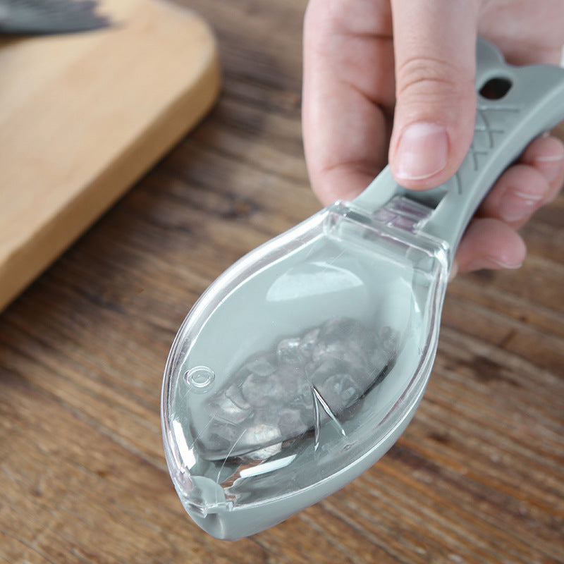 Fish Scale Scraper Brush With Quick Disassembly Design