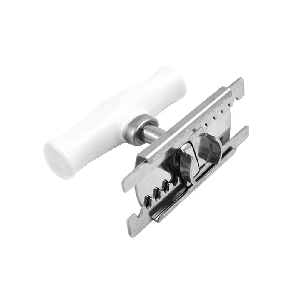 Stainless Steel Adjustable Manual Screw Cap Bottle Opener