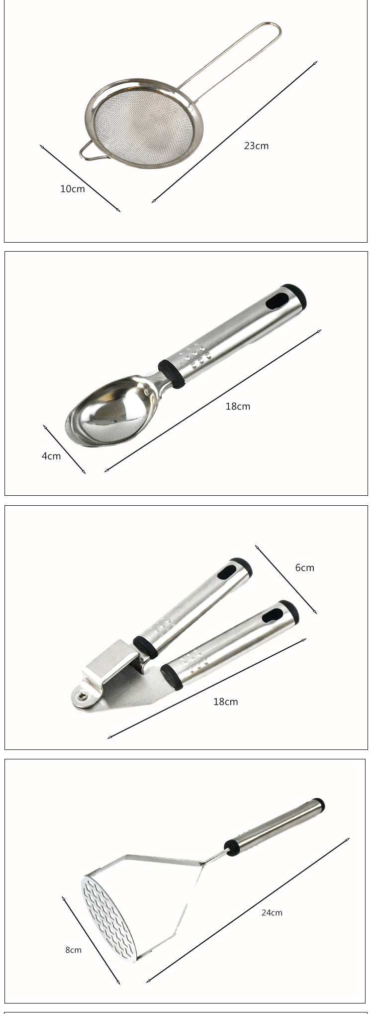 Non-Stick Spatula And Spoon Nylon Kitchen Utensils