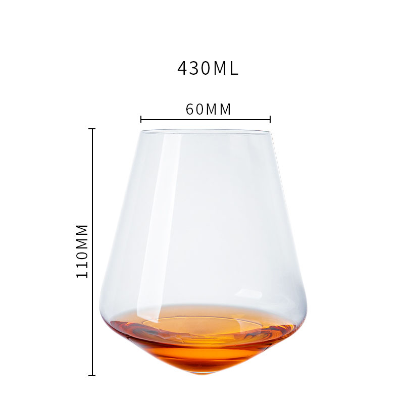 Tumbler Crystal Handmade Wine Glass