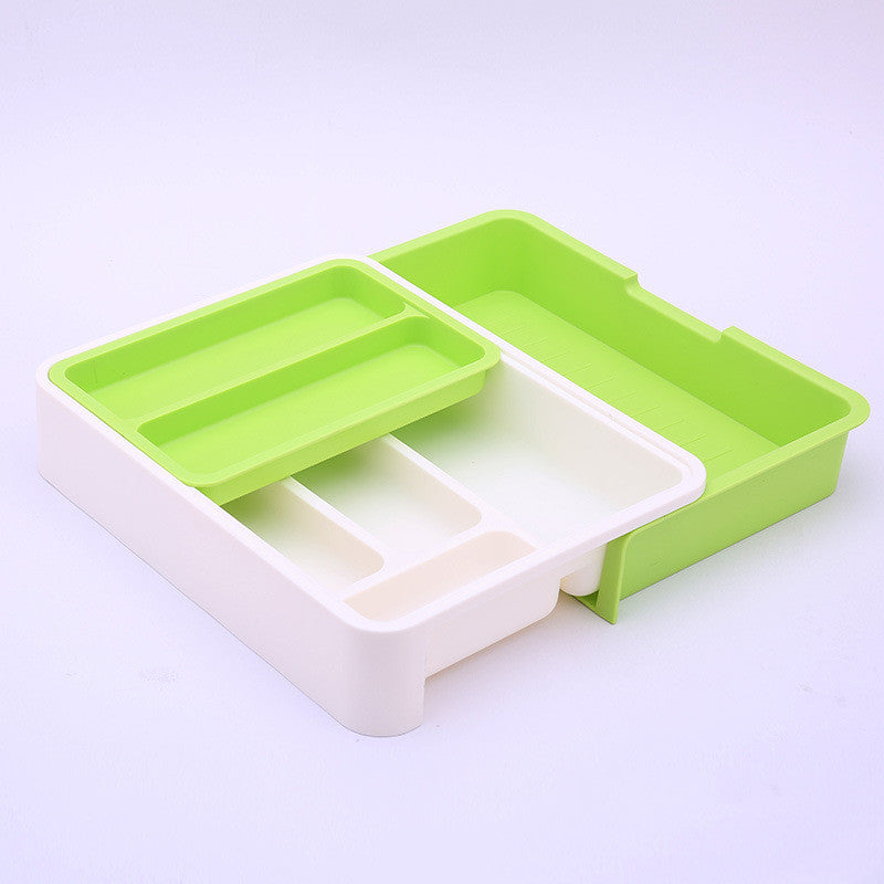 Separate Tableware Drawer Organizer Storage Box