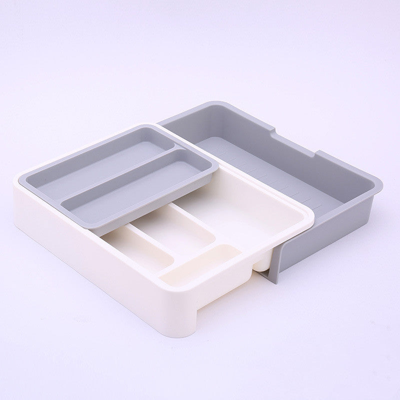 Separate Tableware Drawer Organizer Storage Box