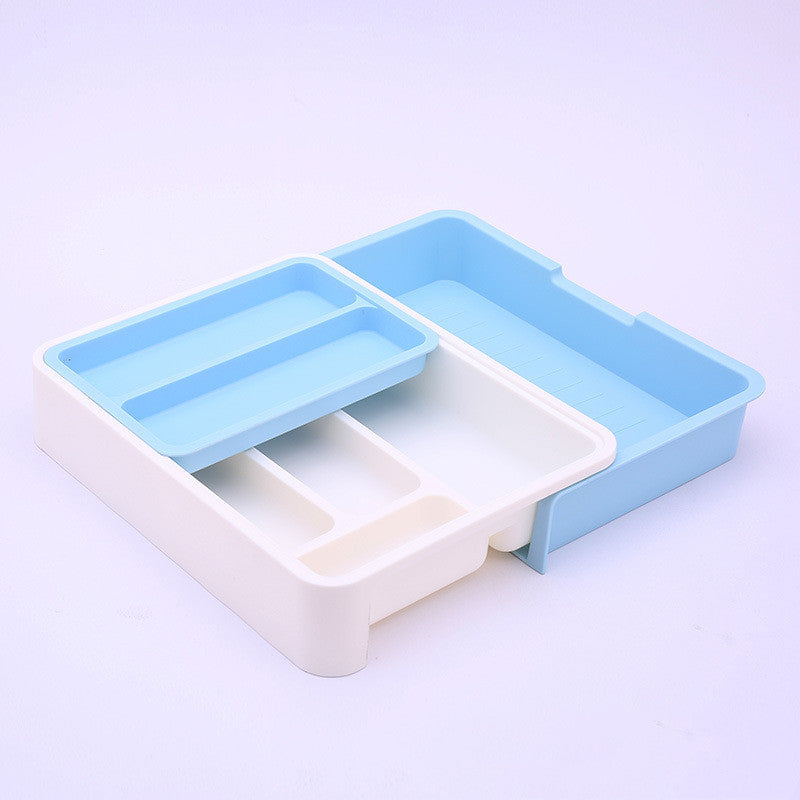 Separate Tableware Drawer Organizer Storage Box
