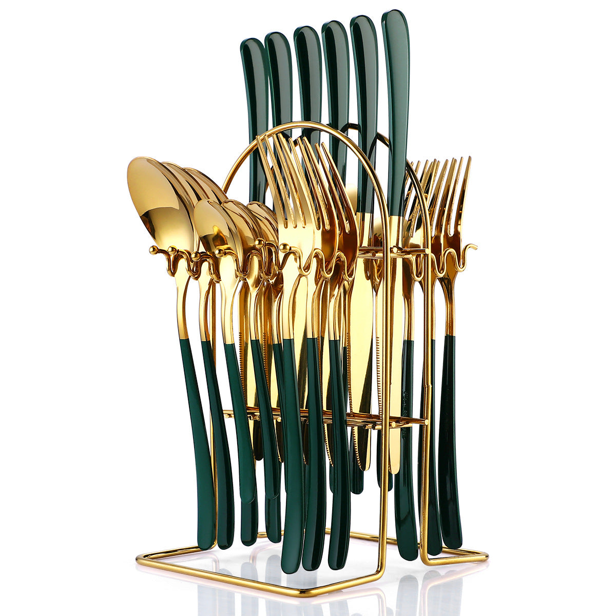 Stainless Steel Cutlery 24-piece Set