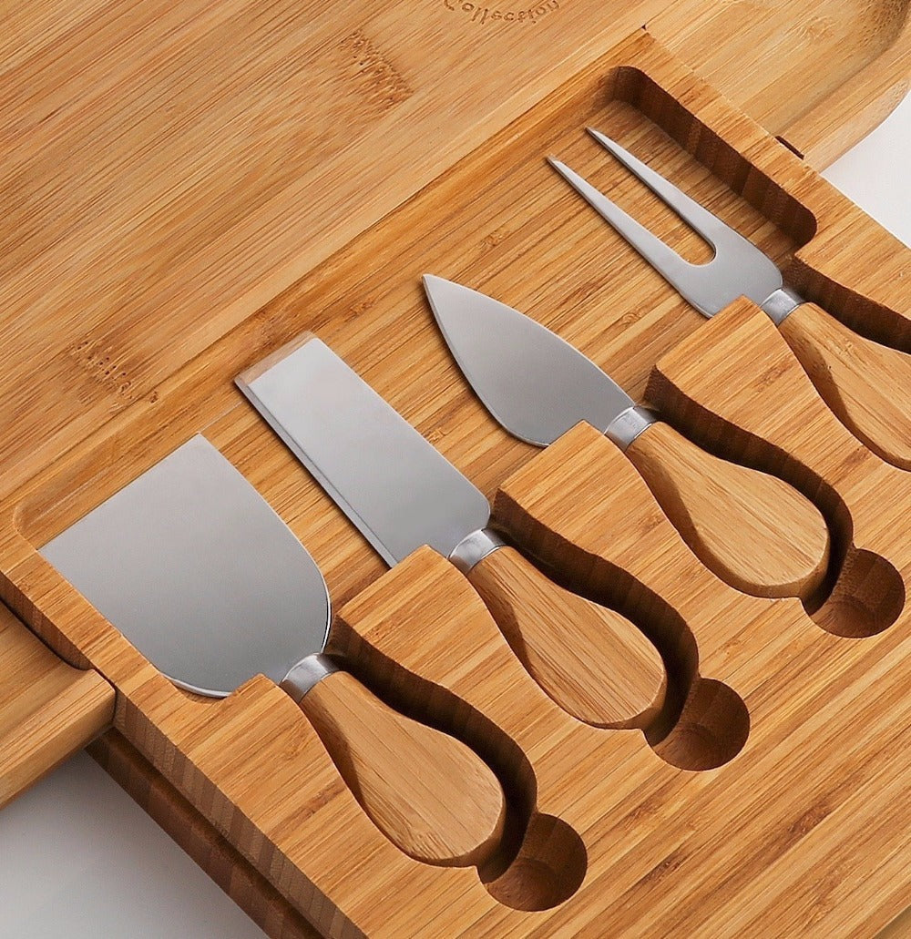 Multipurpose Knife Drawer Cheese Cutting Board