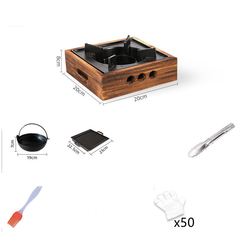 Japanese-style Small Smokeless Barbecue Grill
