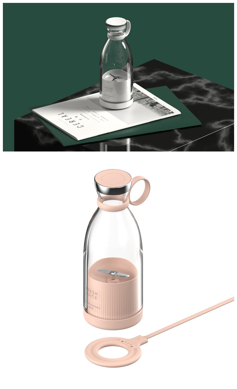 350ML Portable Electric USB Rechargeable Juicer Blender Cup