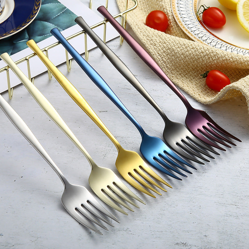 Stainless steel western cutlery food set