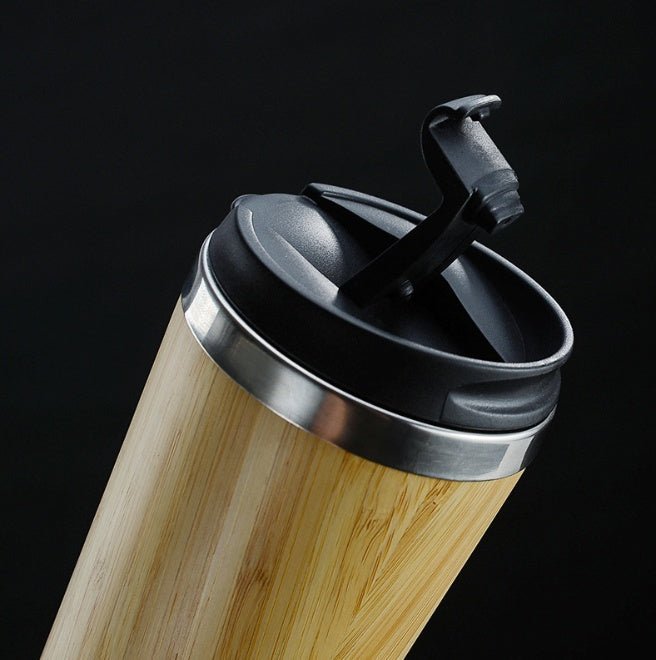 Bamboo Reusable Coffee Cup Eco Friendly Drinkware