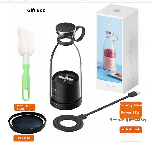 350ML Portable Electric USB Rechargeable Juicer Blender Cup