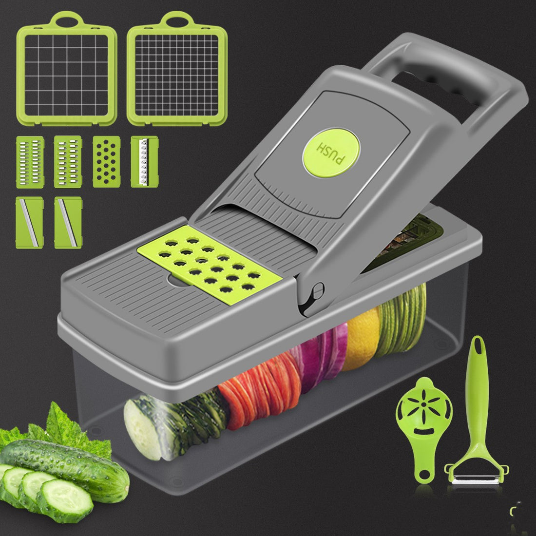 Household Kitchen Vegetable Cutter Silk Cutter