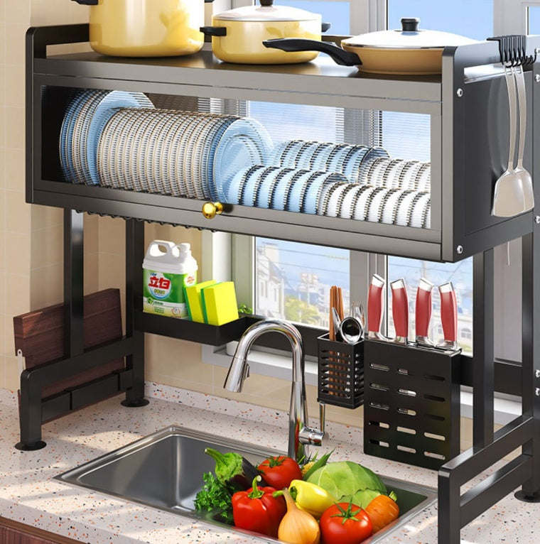 Kitchen Sink Storage Bowl Rack