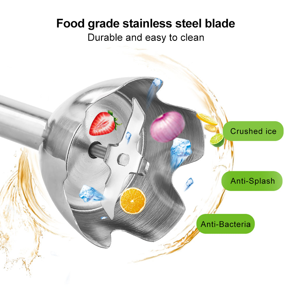 Handheld Blender For Smoothies And Food Preparation