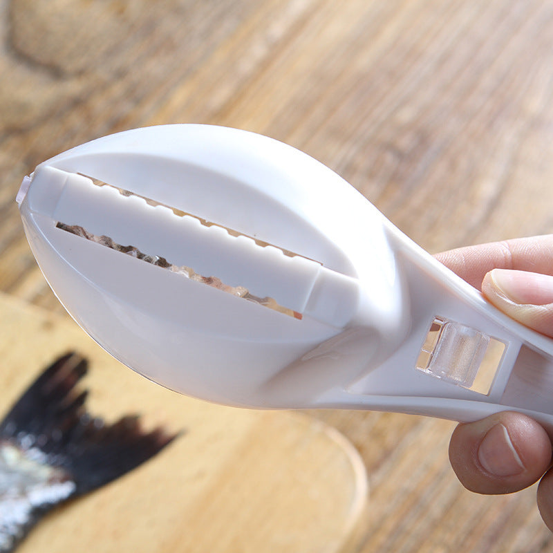 Fish Scale Scraper Brush With Quick Disassembly Design