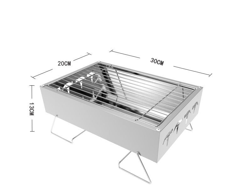 Mini Household Charcoal Barbecue Grill