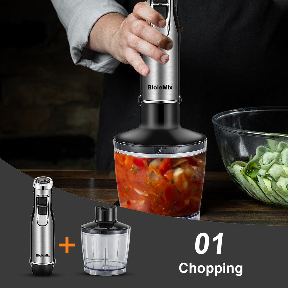 Handheld Blender For Smoothies And Food Preparation