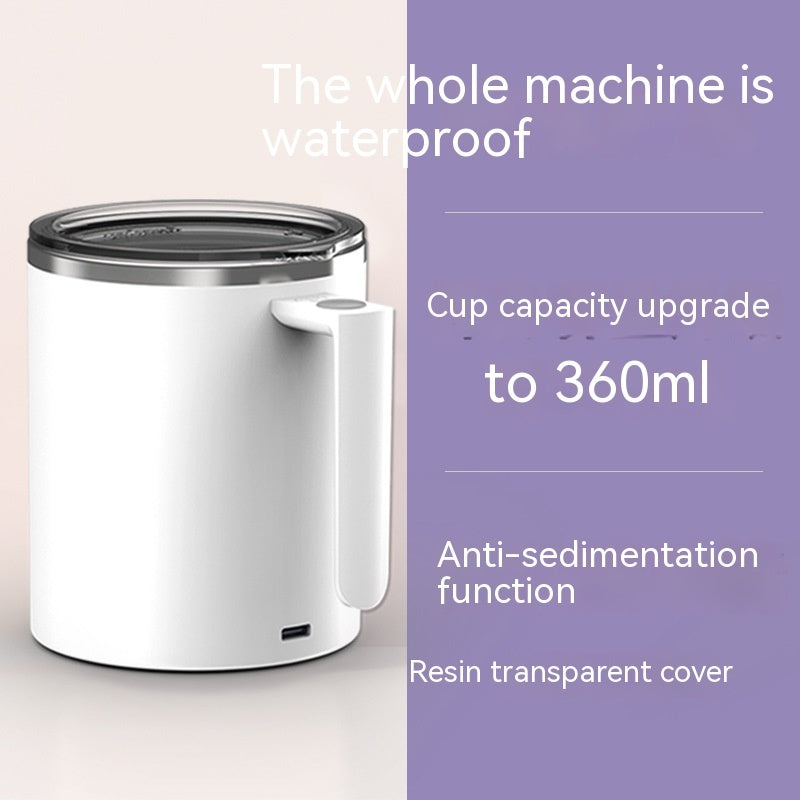 Portable Smart Automatic Magnetic Coffee Cup With Rechargeable Stirrer