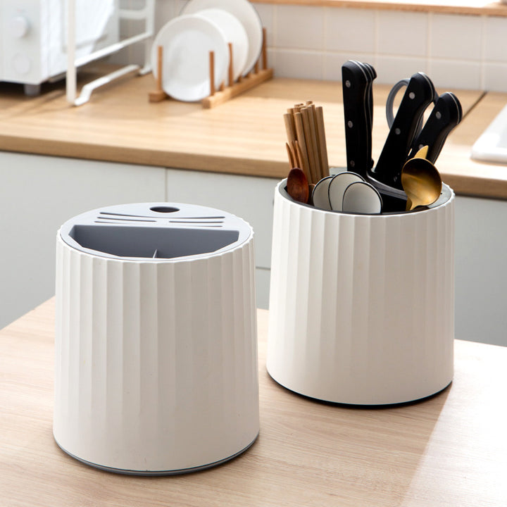 Rotary Kitchen Knife Storage Rack Tool