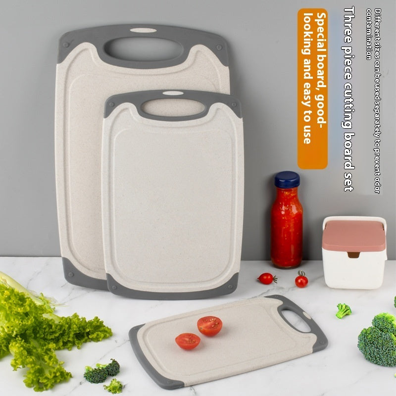 Wheat Straw Double-sided Cutting Board