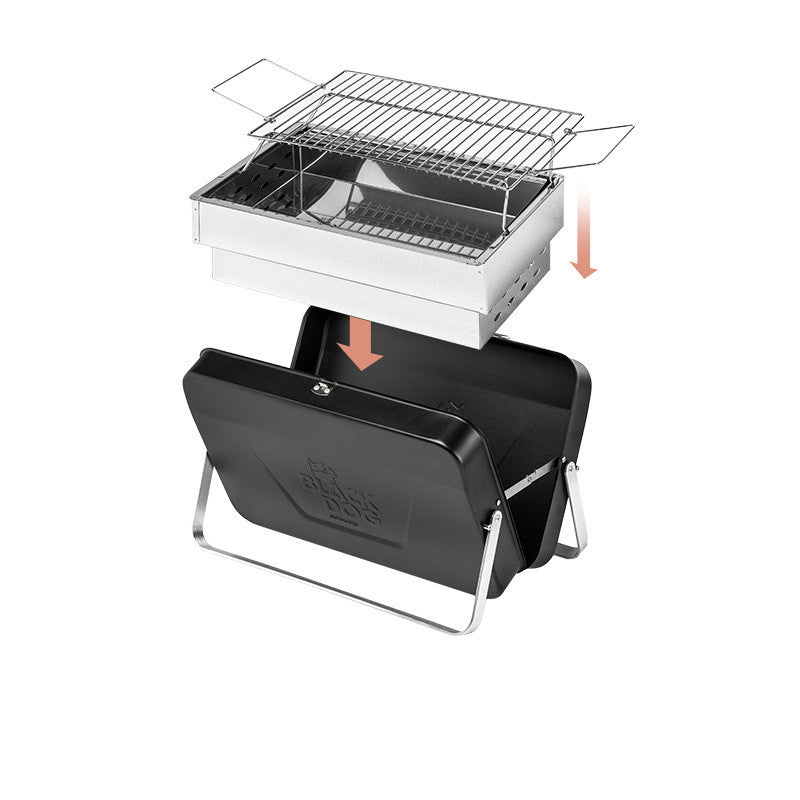 Outdoor Barbecue Household Small Folding Grill
