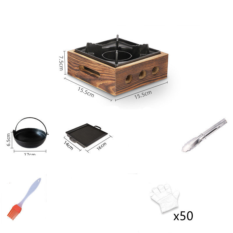 Japanese-style Small Smokeless Barbecue Grill
