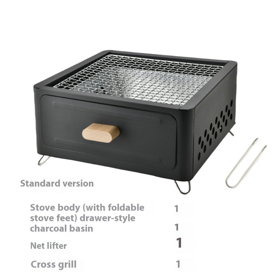 Square Barbecue Outdoor Barbecue Grill
