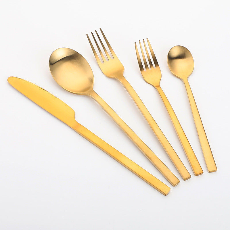 Stainless Steel Cutlery Matte Set