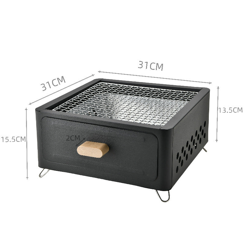 Square Barbecue Outdoor Barbecue Grill