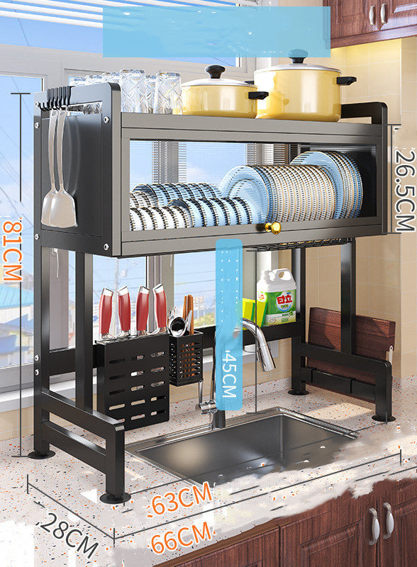 Kitchen Sink Storage Bowl Rack