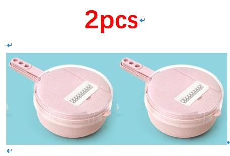8 In 1 Vegetable Slicer Mandoline With Peeler And Grater