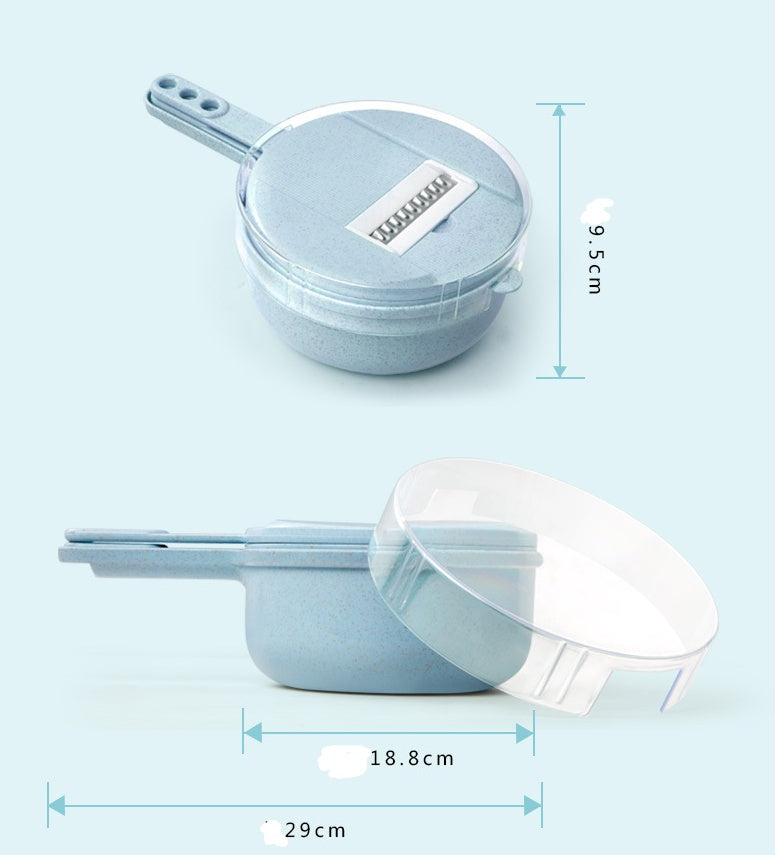 8 In 1 Vegetable Slicer Mandoline With Peeler And Grater