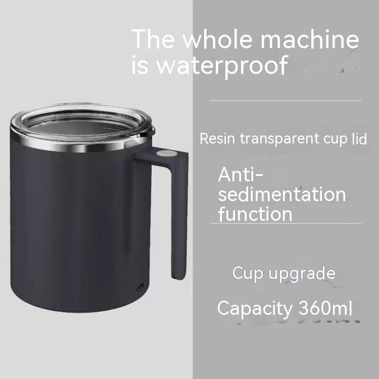 Portable Smart Automatic Magnetic Coffee Cup With Rechargeable Stirrer