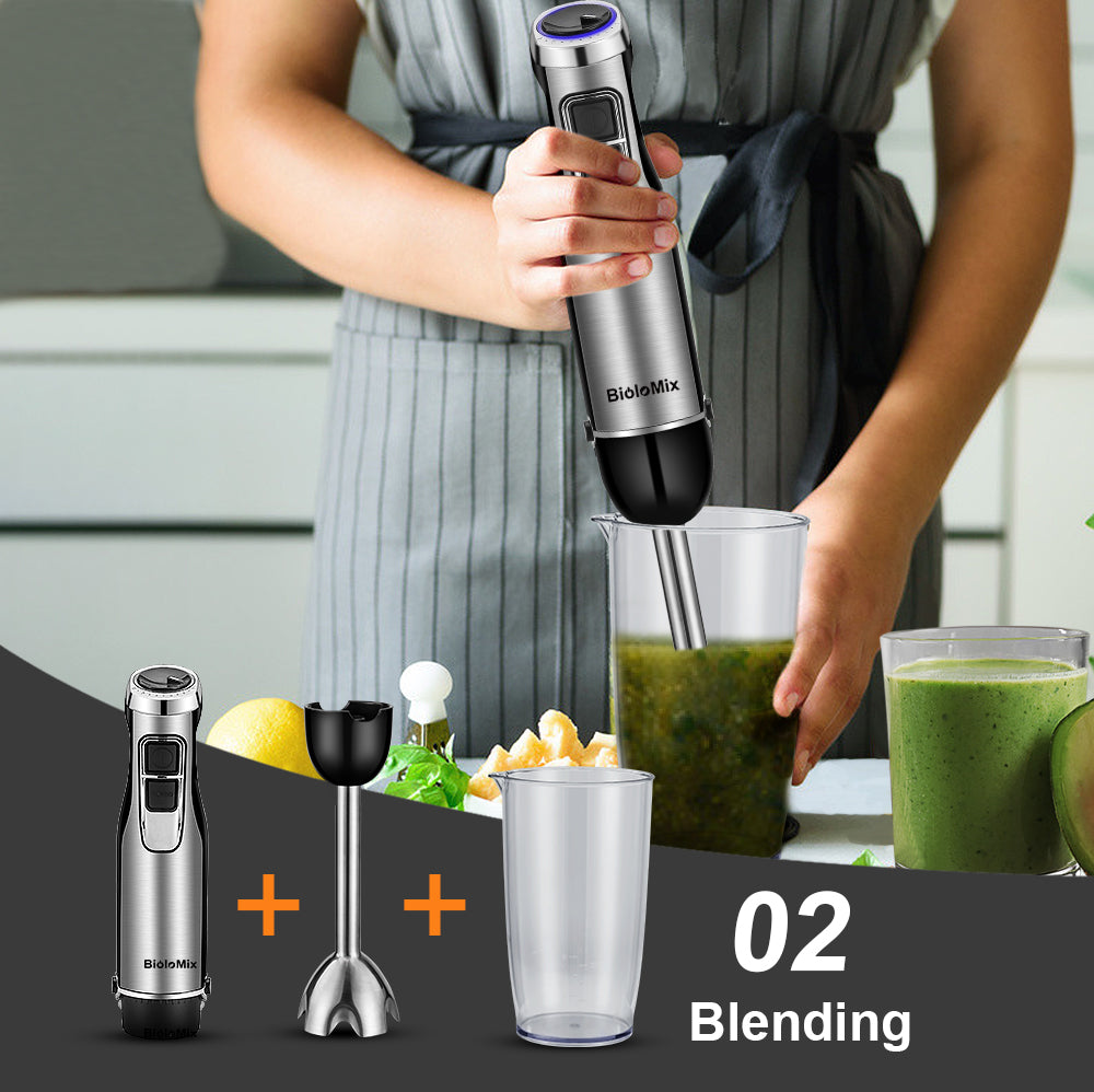 Handheld Blender For Smoothies And Food Preparation