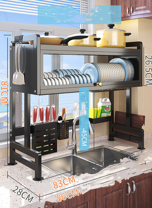 Kitchen Sink Storage Bowl Rack