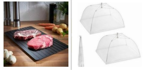 Fast Defrosting Aluminum Tray For Quick Food Thawing
