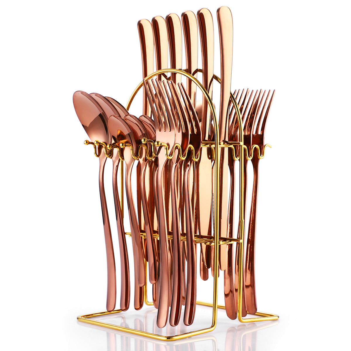 Stainless Steel Cutlery 24-piece Set