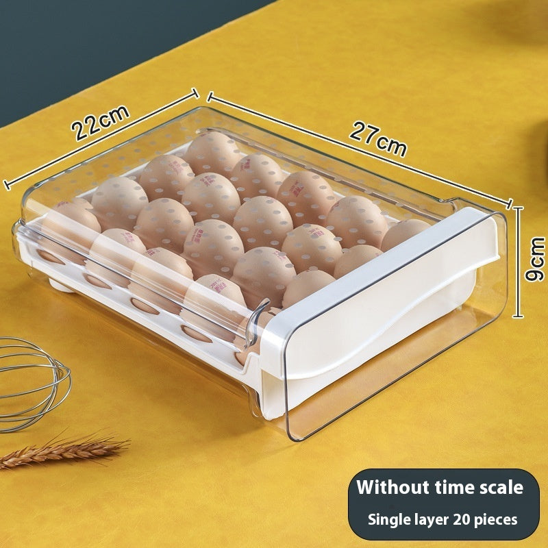 Kitchen Refrigerator Drawer Storage Box