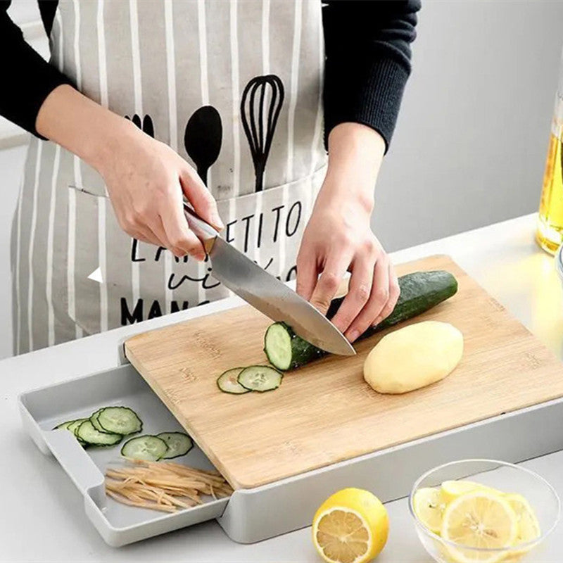 Big bamboo cutting board