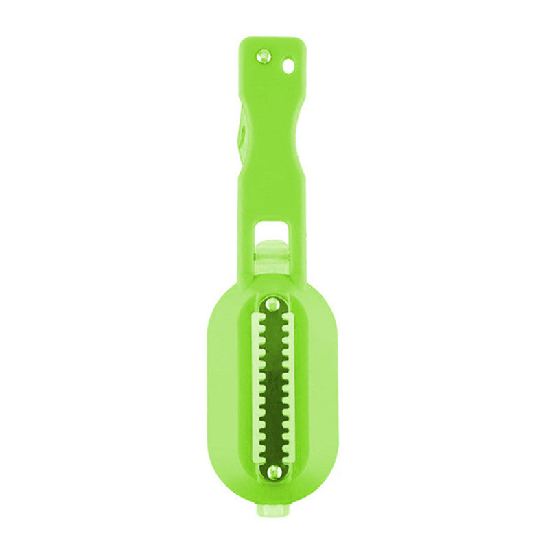 Fish Scale Scraper Brush With Quick Disassembly Design