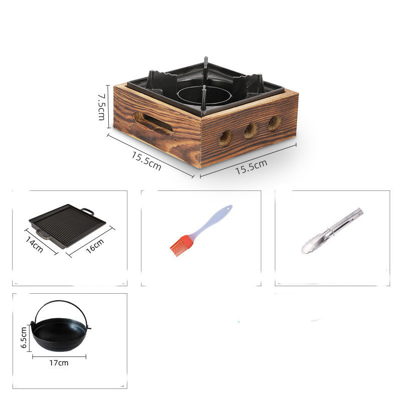 Japanese-style Small Smokeless Barbecue Grill