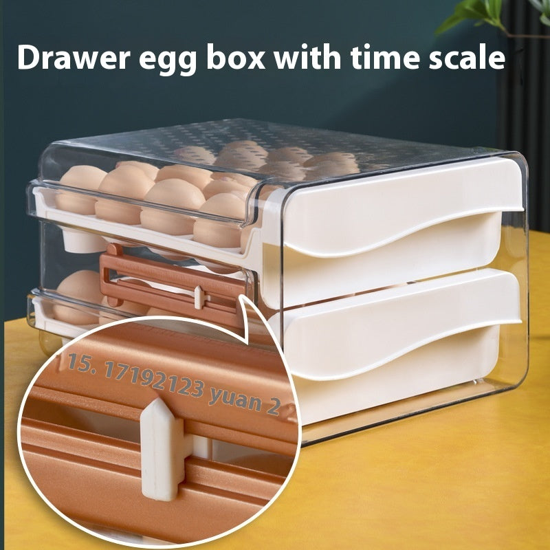 Kitchen Refrigerator Drawer Storage Box