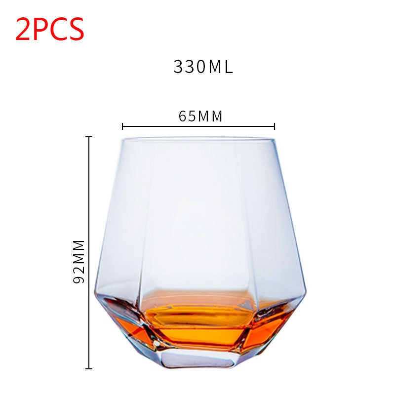 Tumbler Crystal Handmade Wine Glass