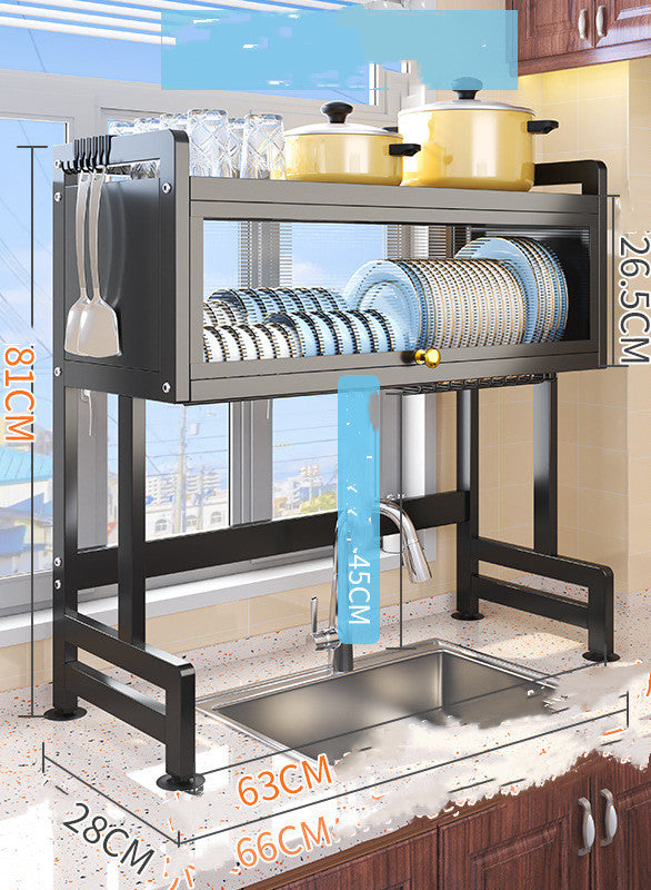 Kitchen Sink Storage Bowl Rack